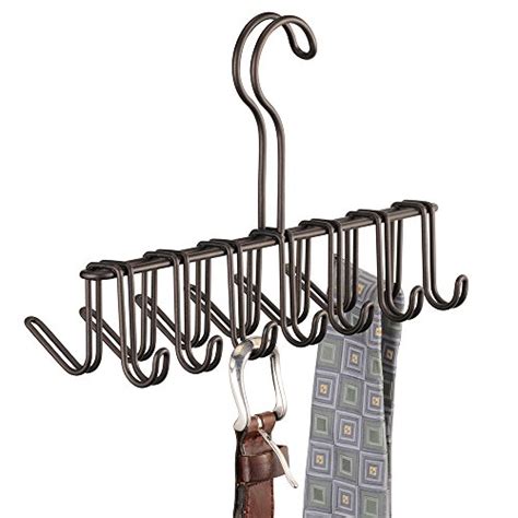 Interdesign Classico Metal Tie Hanger Hanging Closet Organization