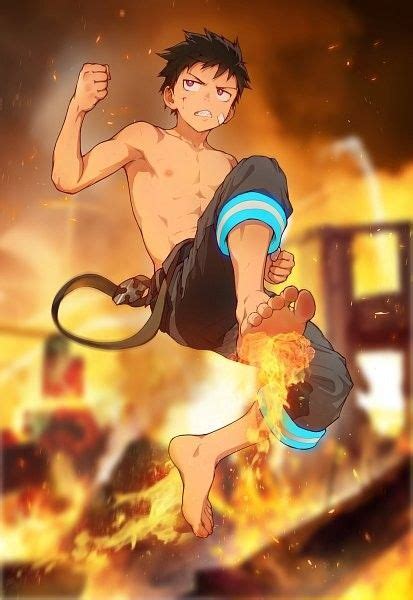 pin by melissa♫ on enen no shouboutai fire force shinra kusakabe anime anime guys