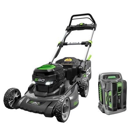 EGO LM In Volt Lithium Ion Electric Steel Deck Push Mower