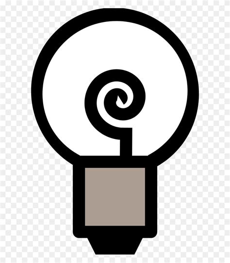 Idea Light Bulb Clip Art Black And White Lightbulb Clipart Stunning