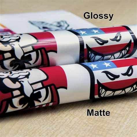 Vinyl Sticker Paper For Inkjet Printers Matte Glossy A3 A4 Clear Or