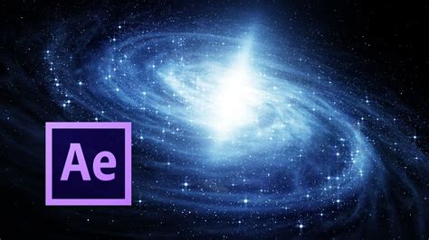 Stunning 3d Galaxy After Effects Tutorial Template Youtube