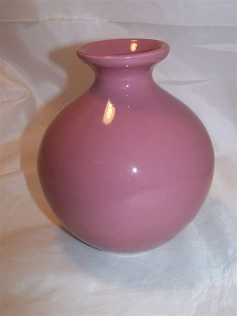 Haeger Pink Mauve Vase 1993