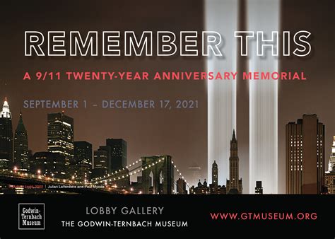 Remember This A 911 Twenty Year Anniversary Memorial Godwin