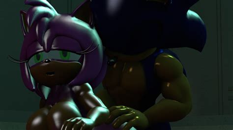 Rule 34 3d Amy Rose Anal Breasts Closed Eyes Duo Female Hedgehog Male