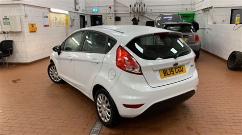 Ford Fiesta White Manual Auction Dealerpx
