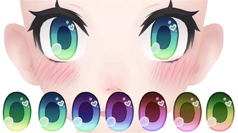 Mmd Anime Eye Texture Mmd Beautiful Eyes Download By Pmxsenpai