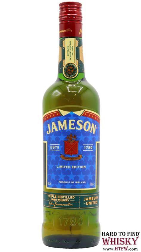 Jameson World Cup Limited Edition Blue Whiskey