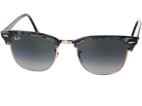 ray ban clubmaster rb3016 125571 crocodileye