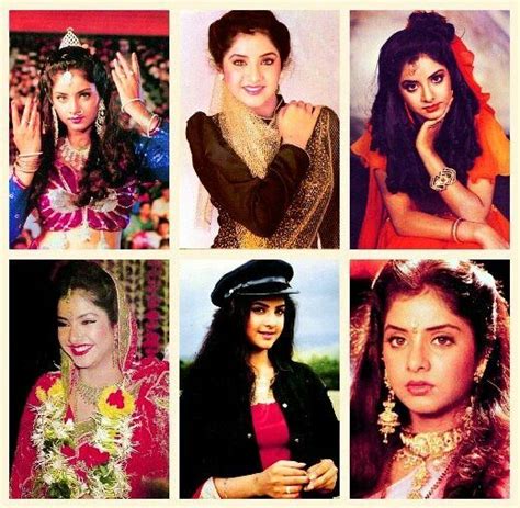 Remembering Divya Bharti Most Beautiful Bollywood Actress Bollywood Fashion Indian Actresses