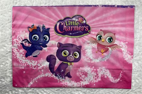 Little Charmers Posiehazellavender Flareseventreble Pillow Case Ebay