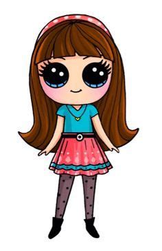 Le dessin kawaii s'est transformé en art préféré de débutants en dessin à cause de son caractère facile et son originalité. Résultat de recherche d'images pour "dessin personnage ...