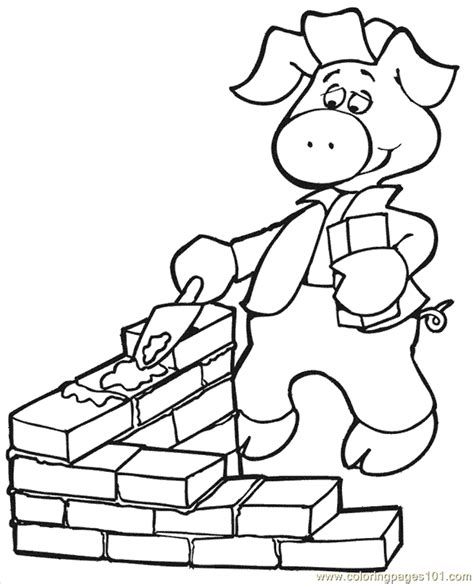 Jack and the beanstalk colouring pig colouring three little pigs counting three little pigs houses 3 little pigs puppets three little pigs comprehension three little pigs puppets. Three Little Pigs 2 Coloring Page - Free Pig Coloring ...