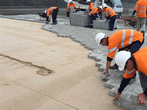 Commercial Interlocking Concrete Pavers Island Block And Paving