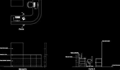 Reception Table DWG Plan For AutoCAD Designs CAD