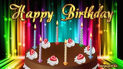 Birthday Happy Fireworks Cake Gifs Special Wishes