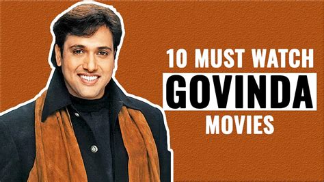 10 Must Watch Govinda Movies Govinda Hit Movies Award Winning Movies Youtube