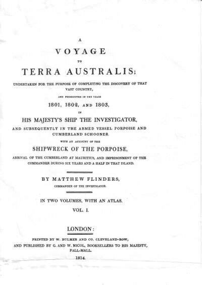 A Voyage To Terra Australis Vol 1