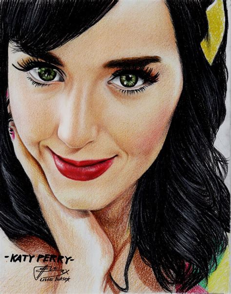 30 Stunning Colored Pencil Art Drawings Of Cute Celebrities