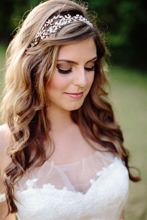 50best Wedding Hair Accessories Ideas Headband Hairstyles Wedding