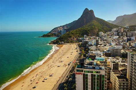 Leblon Beach In Rio De Janeiro Photograph By Gonzalo Azumendi