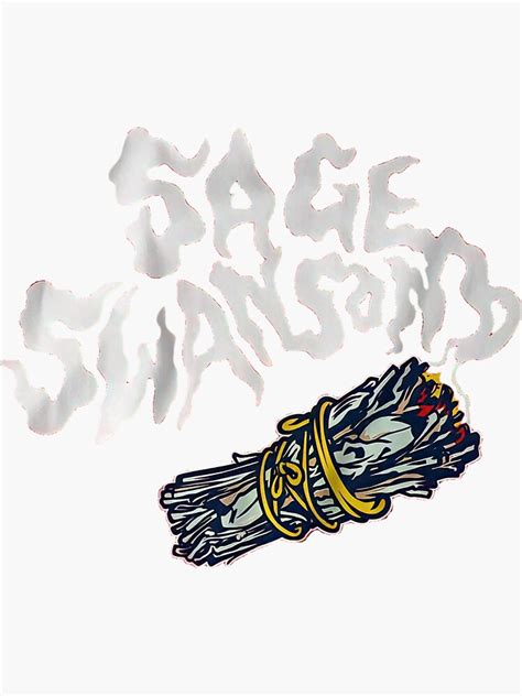 sage swanson sticker for sale by jim kim redbubble