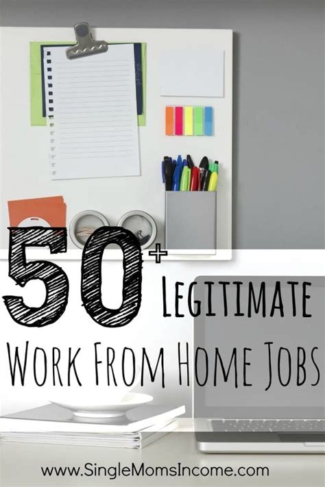 There are literally hundreds of employers offering jobs from home. 50+ Legitimate Work From Home Job Opportunities - Single Moms Income