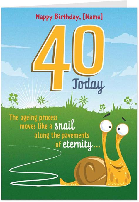 Funny Short 40th Birthday Message For Him 32 Funny And Happy 40th Birthday Wishes 40th