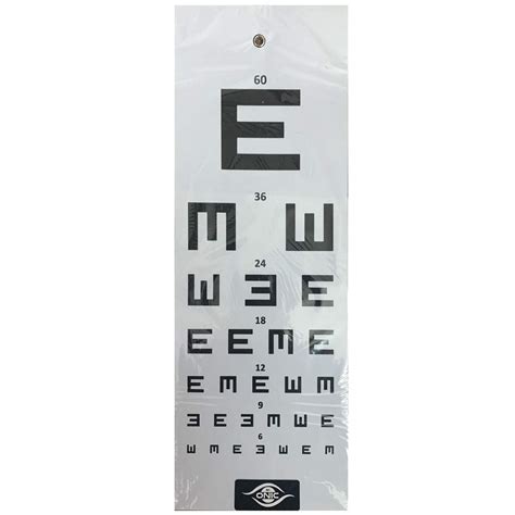 Buy Dronic Distance Vision Eye Test Chart Optometry And Ophthalmology