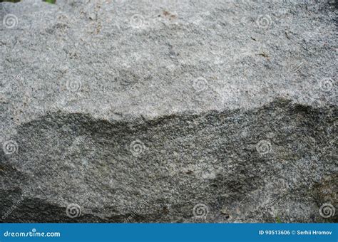 Grey And Grainy Granite Texture For Background Closeup Shot Of Natural