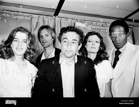File French Director Louis Malle Center Is Joined By Actresses