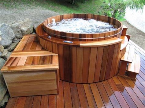 Easy Homemade Wood Hot Tub Plans How To Make Diy