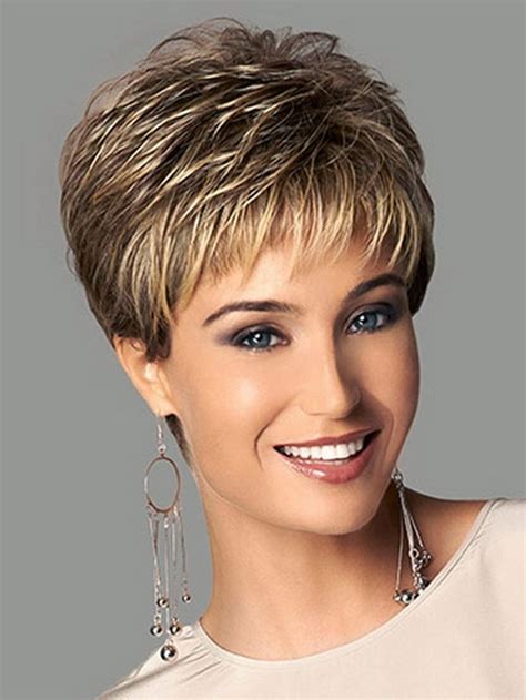 unique short hairstyles for women over 60 with fine hair with simple style best wedding hair