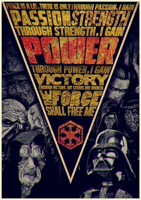 Code Of The Sith On Behance War Propaganda Posters Star Wars Art