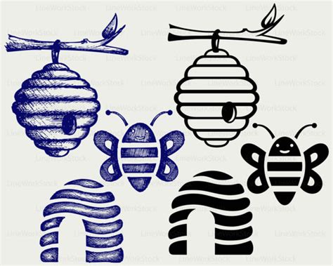 Bee Hive svg, Download Bee Hive svg for free 2019