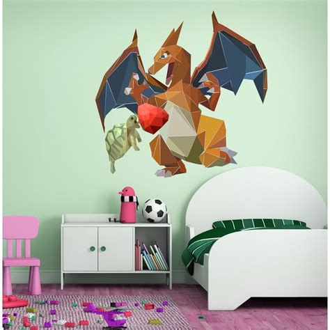 Décor Decals Stickers And Vinyl Art Choose Size Charizard Pokemon Decal