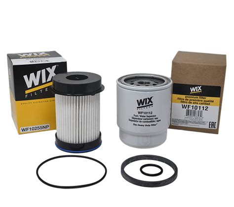 Wix Filter Kit For Dodge Ram 67l Diesel Cummins Fuel Filter And Fuel