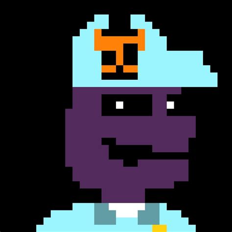First Attempt At Pixel Art Starring Michael Afton Asthe Security