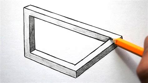 How To Draw Optical Illusions Rectangle Triangle And Circle
