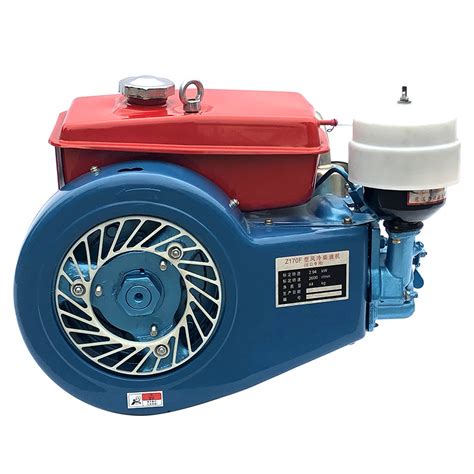 Horizontal Type Air Cooled 5hp 2600rpm Single Cylinder Diesel Engine