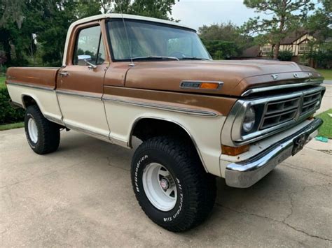 1972 Ford F100 4x4 Classic Ford F 100 1972 For Sale