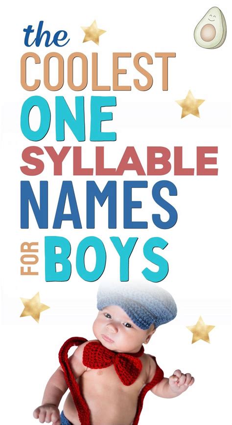 Best Modern One Syllable Boy Names One Syllable Boy Names Short Baby