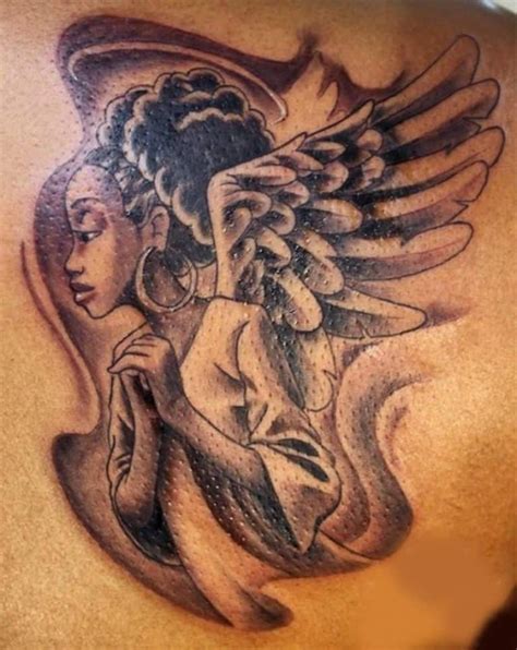 35 Angel Tattoos To Celebrate An Adored Individual 2023