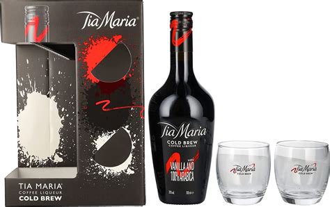 Tia Maria Liqueur 70cl With 2 Glasses Amazon Fr Epicerie
