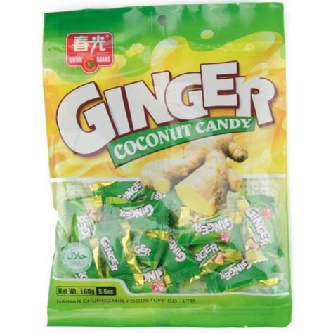 Chun Guang Ginger Coconut Hard Candy Auntie K Candy