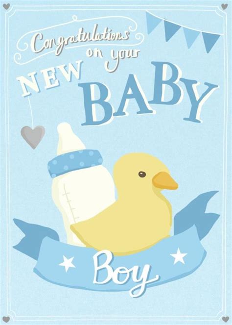Baby Boy Duck Clare Wilson Baby Boy Congratulations Messages Wishes