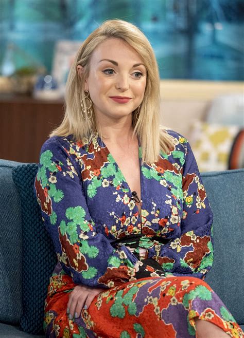 Helen George This Morning Tv Show In London Celebmafia
