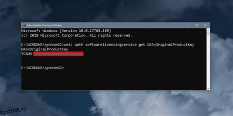 Cum Să Obțineți Cheia De Produs Windows 10 Din Promptul De Comandă