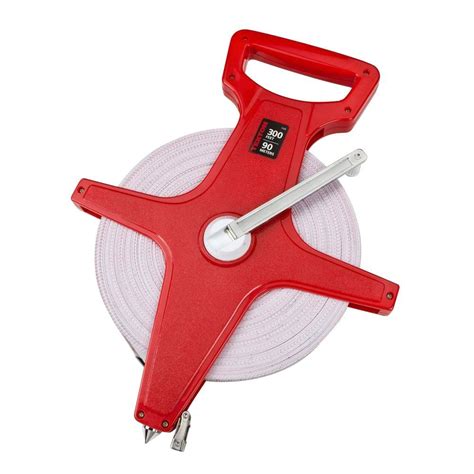 Tekton 300 Ft 90 M Fiberglass Tape Measure 7240 The Home Depot