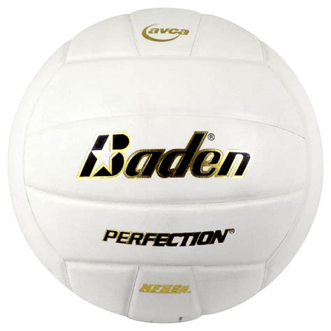 Baden Perfection Leather Volleyball-White - Walmart.com - Walmart.com